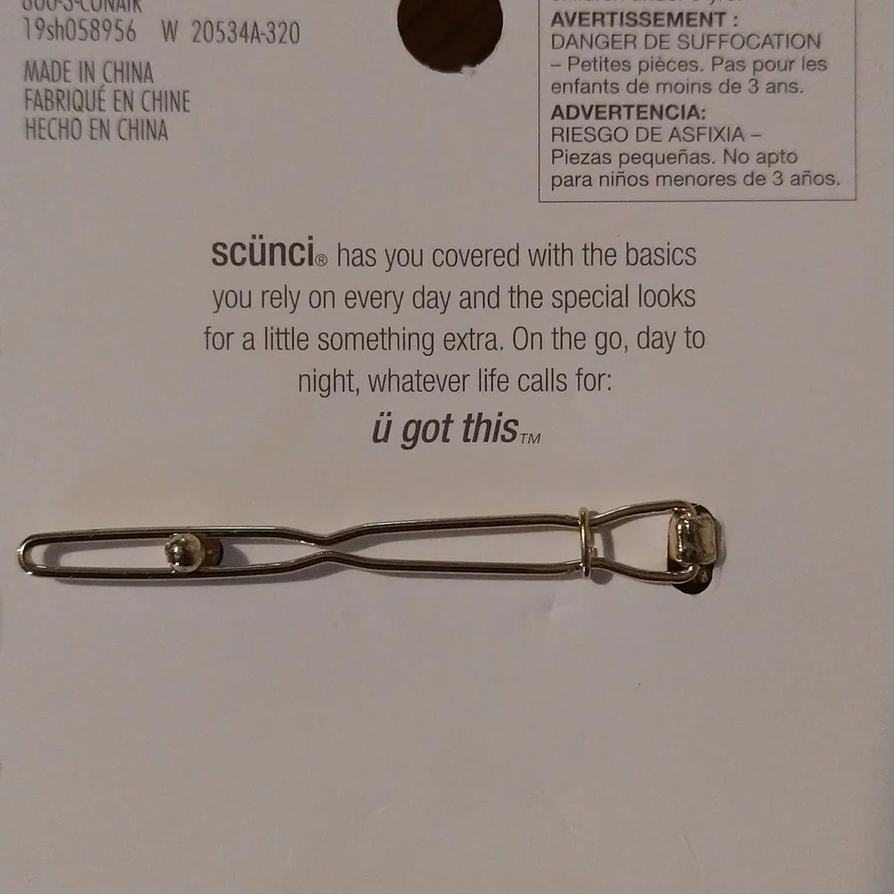 Scunci Barrettes - New